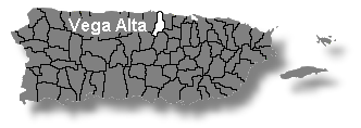 mapa vegaalta