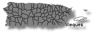 mapa vieques