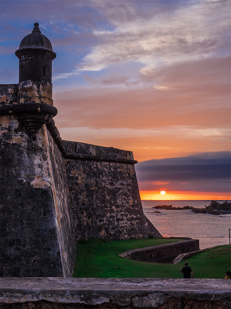 Castle San Felipe del Morro "El Morro", San Juan, Puerto Rico