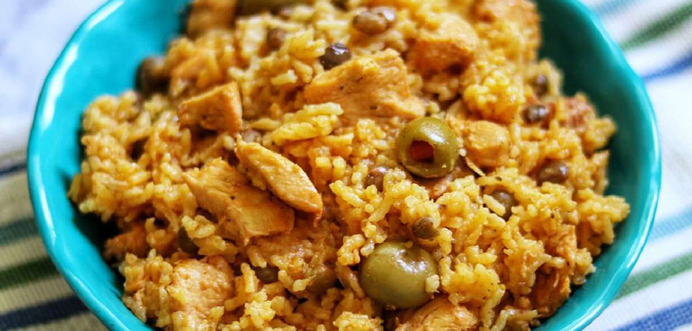 Arroz con Pollo - Platos de Arroz Puertorriqueños