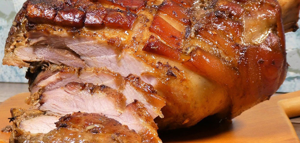 Roast Pork Shoulder (Pernil Asado) - Puerto Rican Christmas Dishes